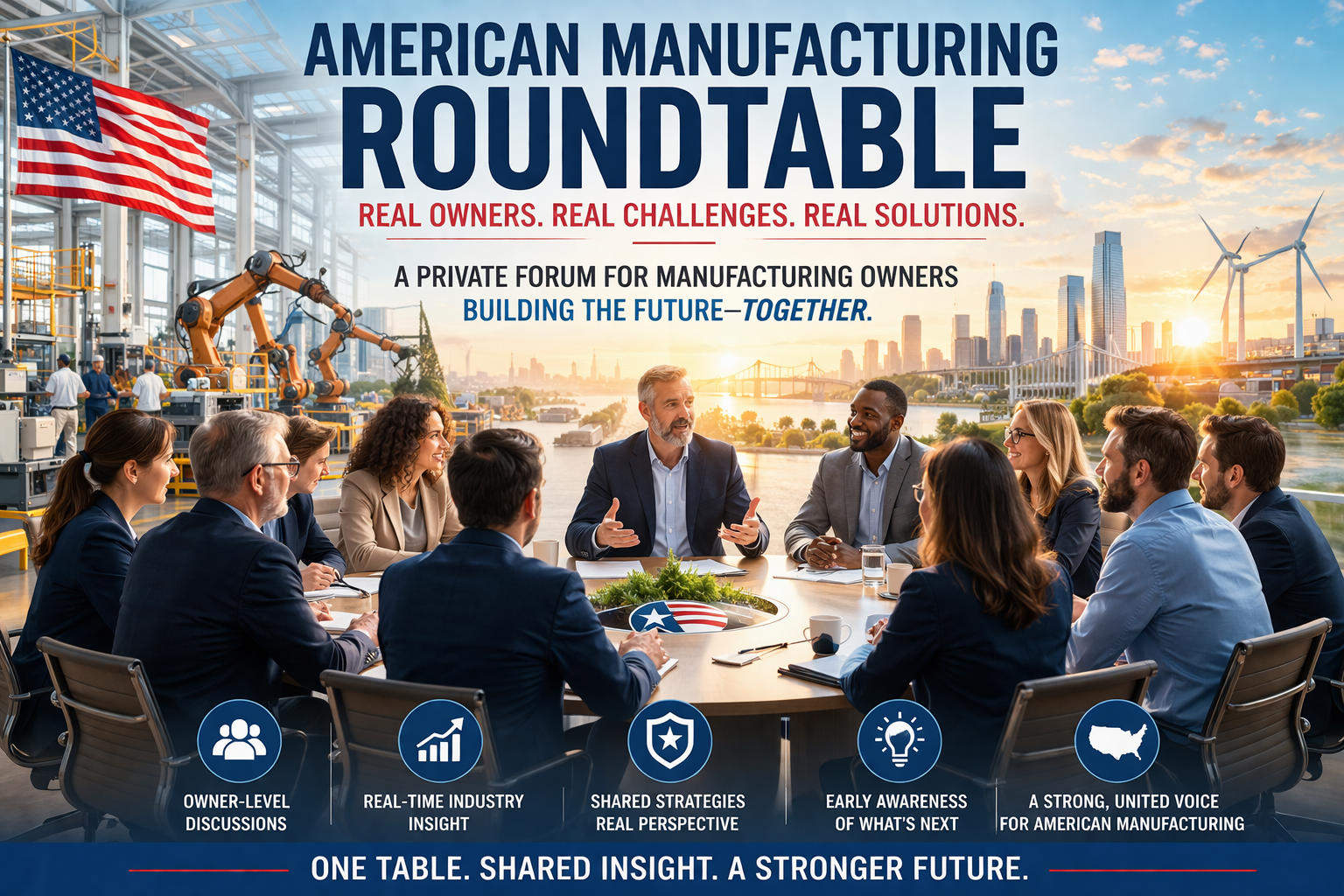 AMERICAN MANUFACTURING OWNERS | Weekly | PRIVATE NATIONAL ROUNDTABLE